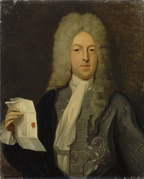 Portrait of John Law by Casimir Balthazar